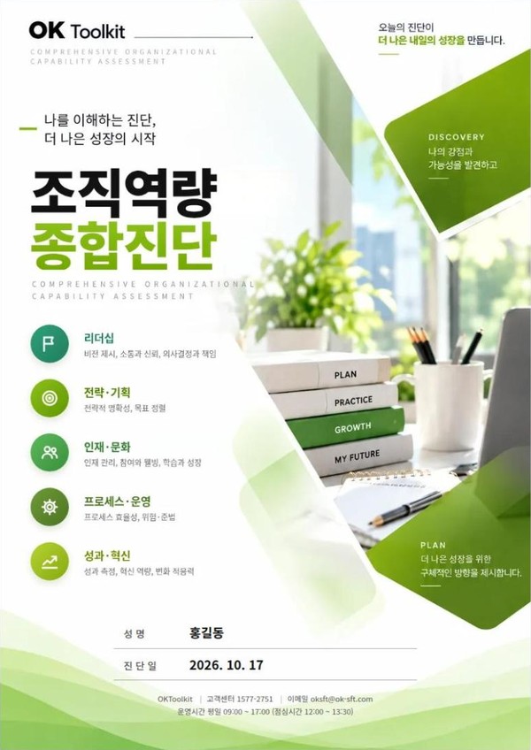 조직역량 종합진단 결과 리포트 표지